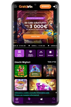 Per GratoWin Casino accedi visita il sito web ufficiale