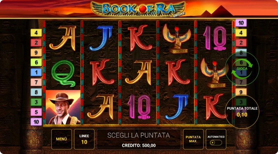 Gratowin Book of Ra Deluxe campana