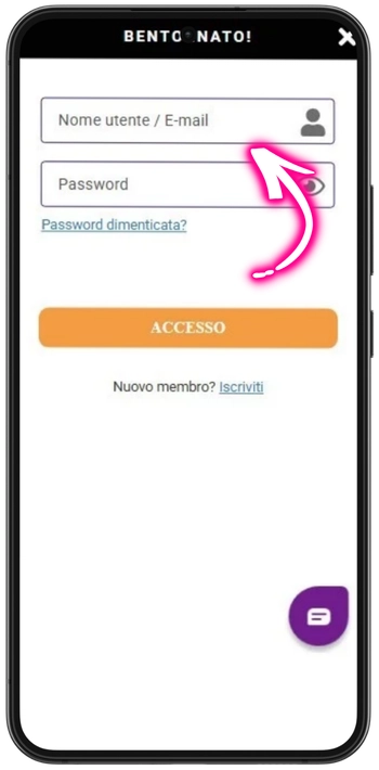 Completamento profilo account GratoWin casinò